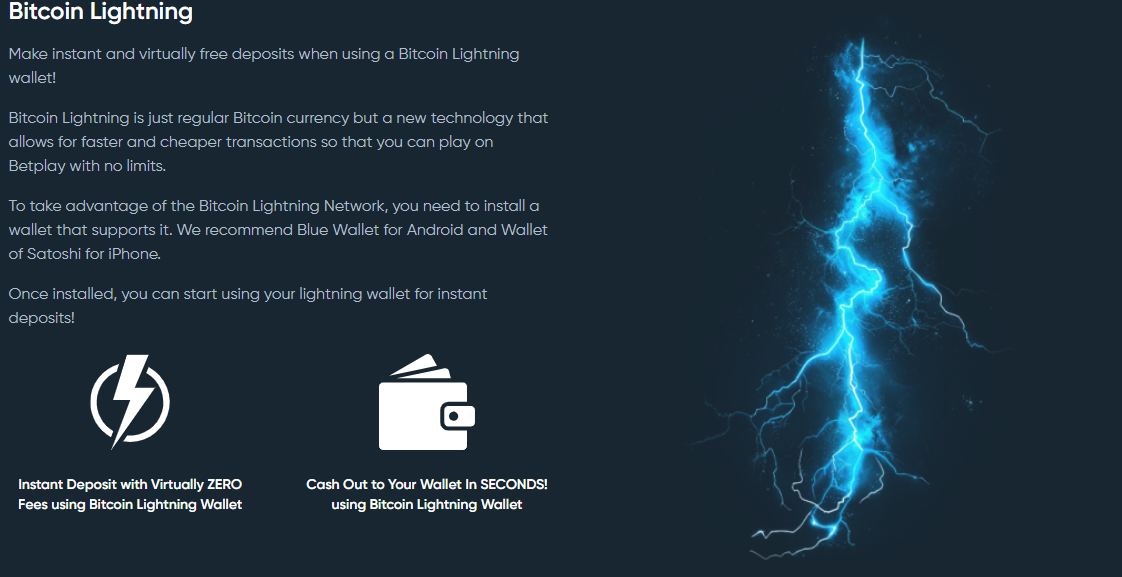 Krypto-Einzahlung bei Rainbet